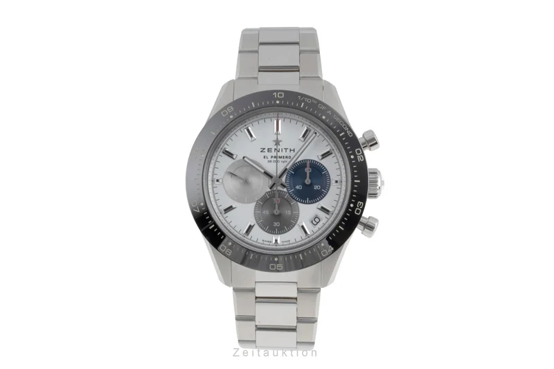 Zenith Chronomaster chronograph steel automatic men's watch 03.3100.3600/69.M3100 LP: 12000EUR [2504886]