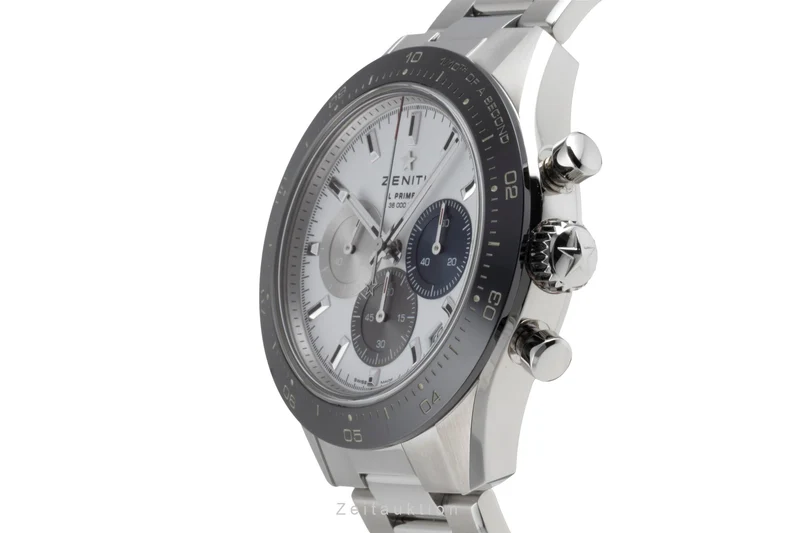 Zenith Chronomaster chronograph steel automatic men's watch 03.3100.3600/69.M3100 LP: 12000EUR [2504886]