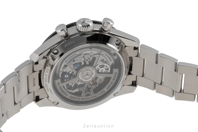 Zenith Chronomaster chronograph steel automatic men's watch 03.3100.3600/69.M3100 LP: 12000EUR [2504886]