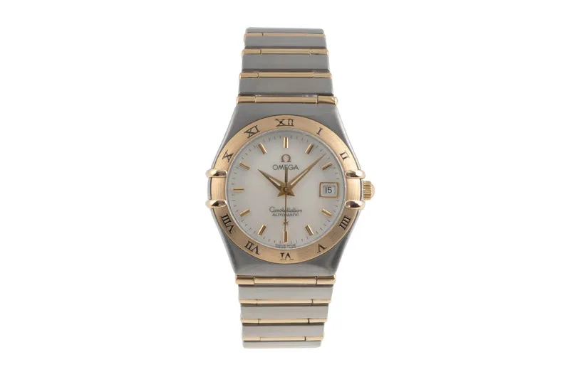 Omega Constellation steel / gold automatic women's watch 1292.70.00 [2503161]