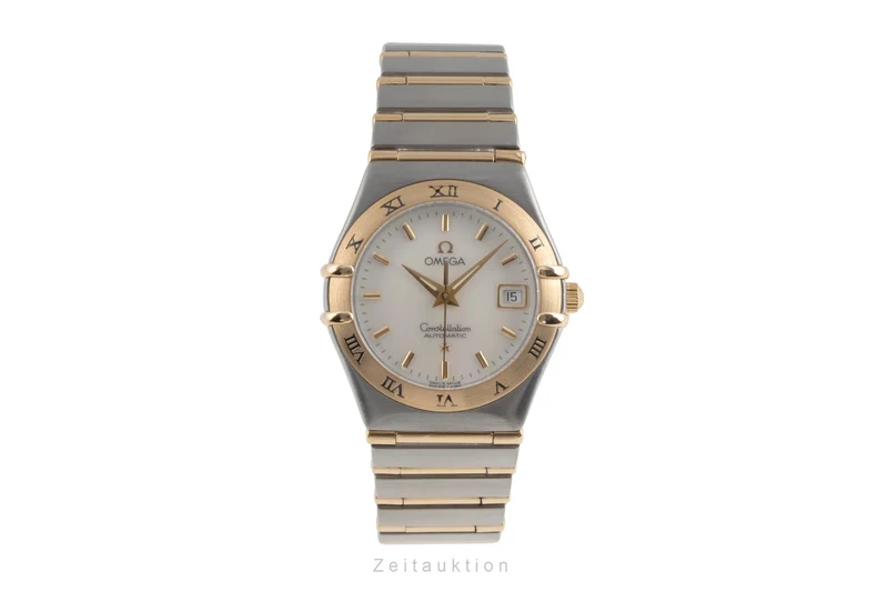 Omega Constellation steel / gold automatic women's watch 1292.70.00 [2503161]