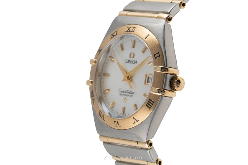 Omega Constellation steel / gold automatic women's watch 1292.70.00 [2503161]