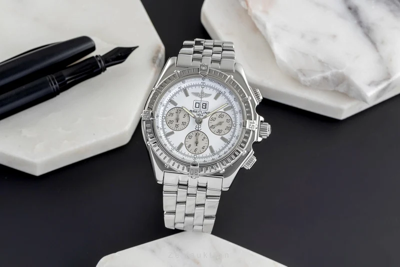 Breitling Crosswind chronograph steel automatic men's watch A44355 [2504322]
