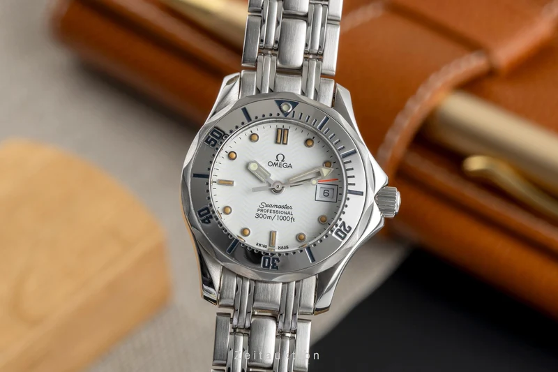 Omega Seamaster steel quartz women's watch 2582.20.00 [2504275]