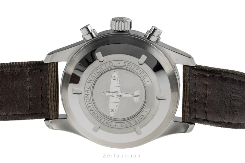 IWC Fliegerchronograph chronograph steel automatic men's watch IW387901 LP: 7300EUR [2504136]