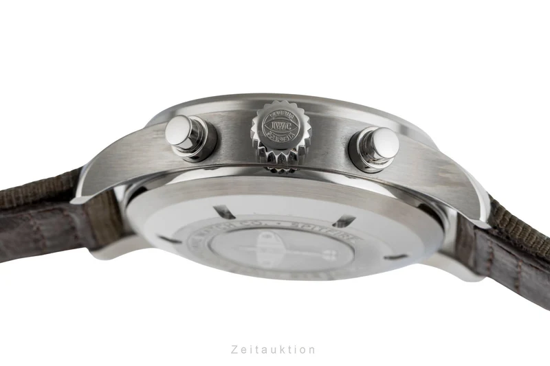 IWC Fliegerchronograph chronograph steel automatic men's watch IW387901 LP: 7300EUR [2504136]