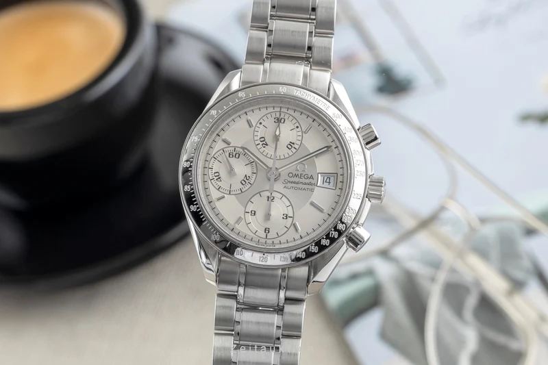 Omega Speedmaster Date chronograph steel automatic men's watch 3513.30.00 LP: 6100EUR [2504114]