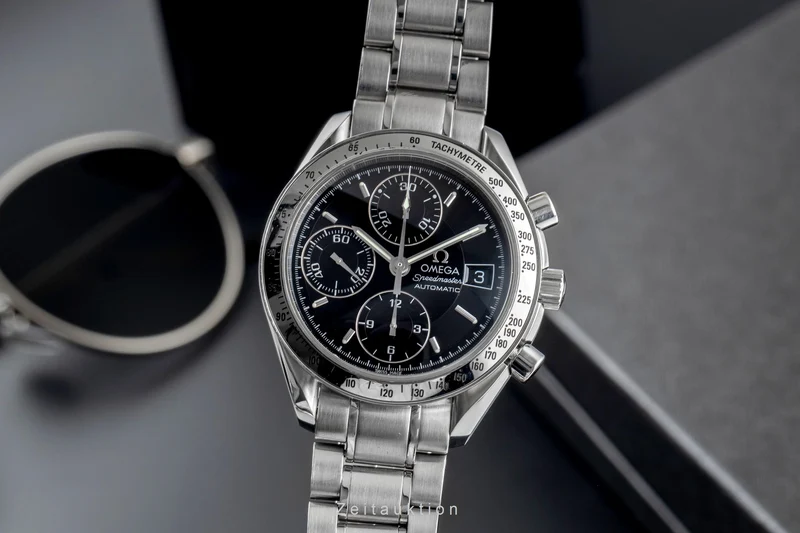 Omega Speedmaster Date chronograph steel automatic men's watch 3513.50.00 [2503862]