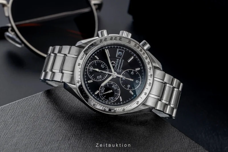 Omega Speedmaster Date chronograph steel automatic men's watch 3513.50.00 [2503862]