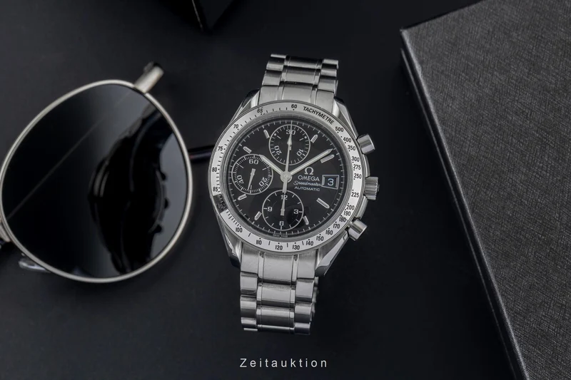 Omega Speedmaster Date chronograph steel automatic men's watch 3513.50.00 [2503862]