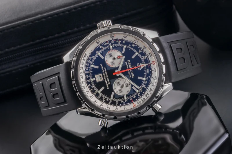 Breitling Chrono-Matic chronograph steel automatic men's watch A41360 [2504061]