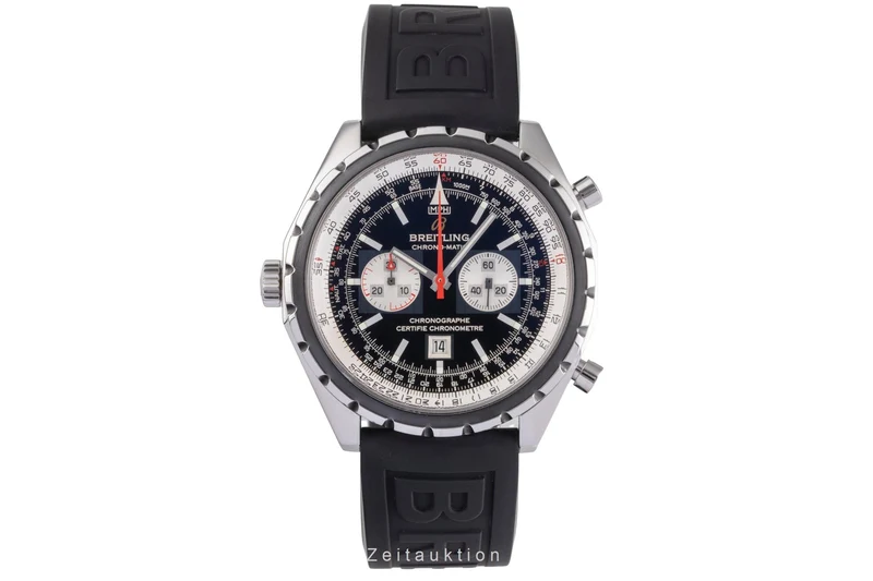Breitling Chrono-Matic chronograph steel automatic men's watch A41360 [2504061]