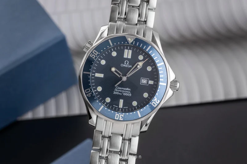 Omega Seamaster steel quartz men's watch 2541.80.00 [2503937]