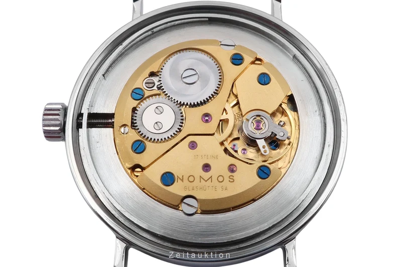Nomos Tangente steel manual winding men's watch 101 [2505097]
