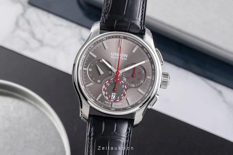Union Glashütte Belisar chronograph steel automatic men's watch D002.427A [2504716]