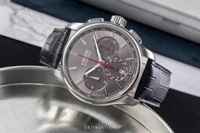 Union Glashütte Belisar chronograph steel automatic men's watch D002.427A [2504716]