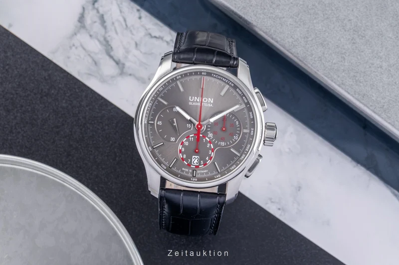 Union Glashütte Belisar chronograph steel automatic men's watch D002.427A [2504716]