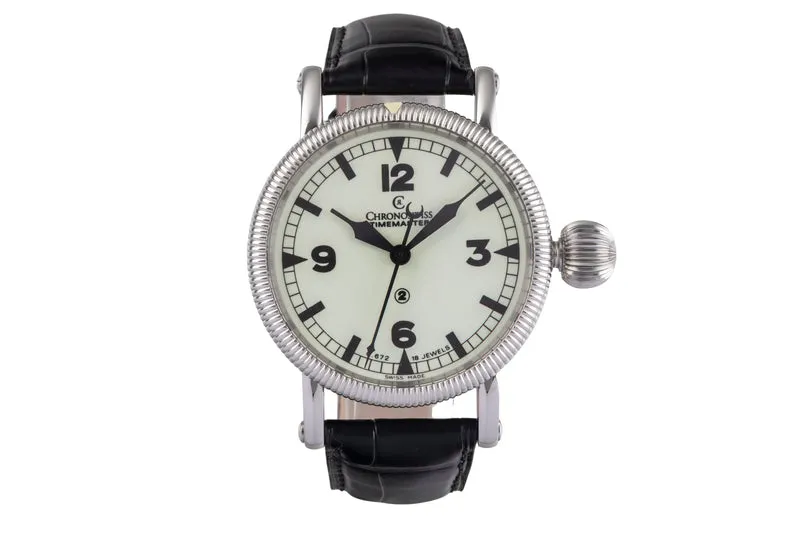 Chronoswiss Timemaster steel manual winding men's watch CH6233 [2505109]