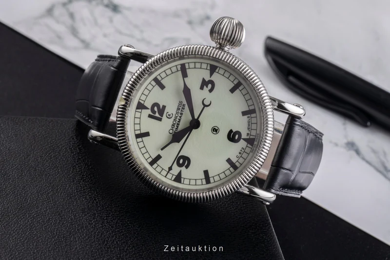Chronoswiss Timemaster steel manual winding men's watch CH6233 [2505109]