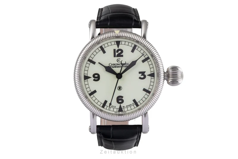 Chronoswiss Timemaster steel manual winding men's watch CH6233 [2505109]