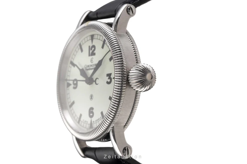 Chronoswiss Timemaster steel manual winding men's watch CH6233 [2505109]