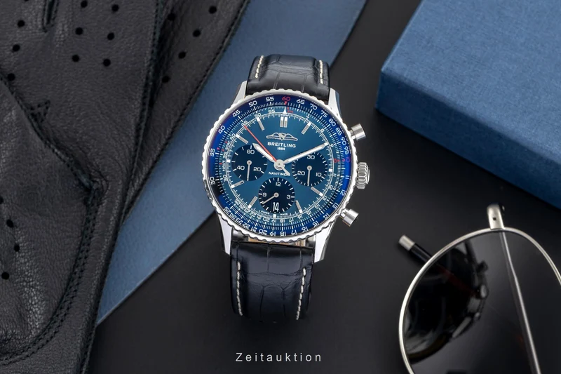 Breitling Navitimer 01 chronograph steel automatic men's watch AB0139241C1P1 LP: 9300EUR [2505059]