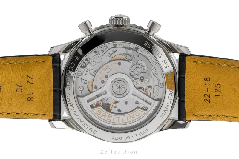 Breitling Navitimer 01 chronograph steel automatic men's watch AB0139241C1P1 LP: 9300EUR [2505059]