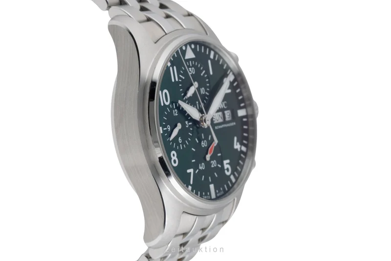 IWC Fliegerchronograph chronograph steel automatic men's watch IW388104 LP: 9300EUR [2504933]