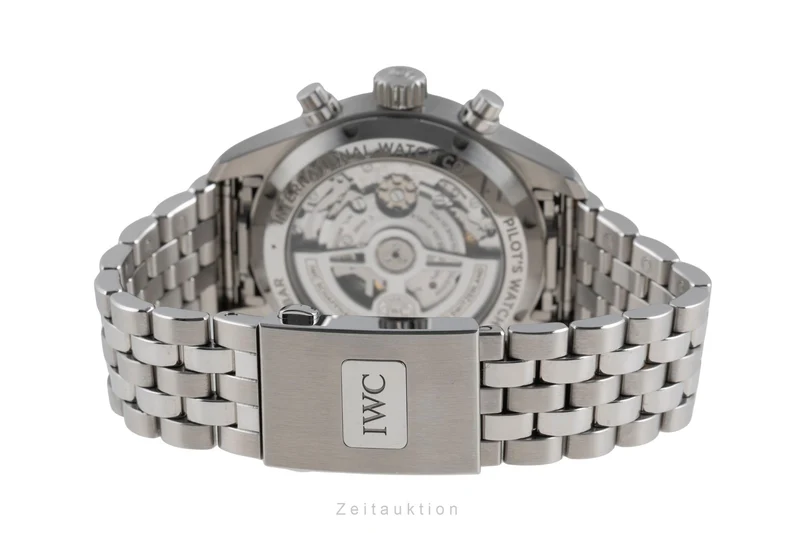 IWC Fliegerchronograph chronograph steel automatic men's watch IW388104 LP: 9300EUR [2504933]