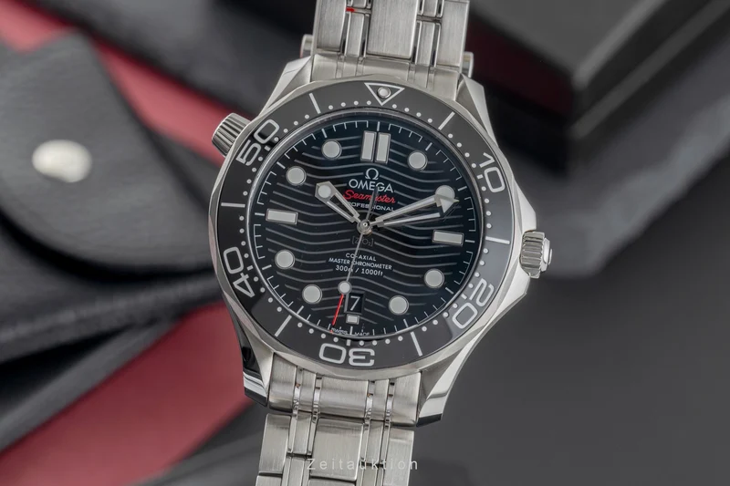 Omega Seamaster steel automatic men's watch 210.30.42.20.01.001 LP: 6500EUR [2504888]