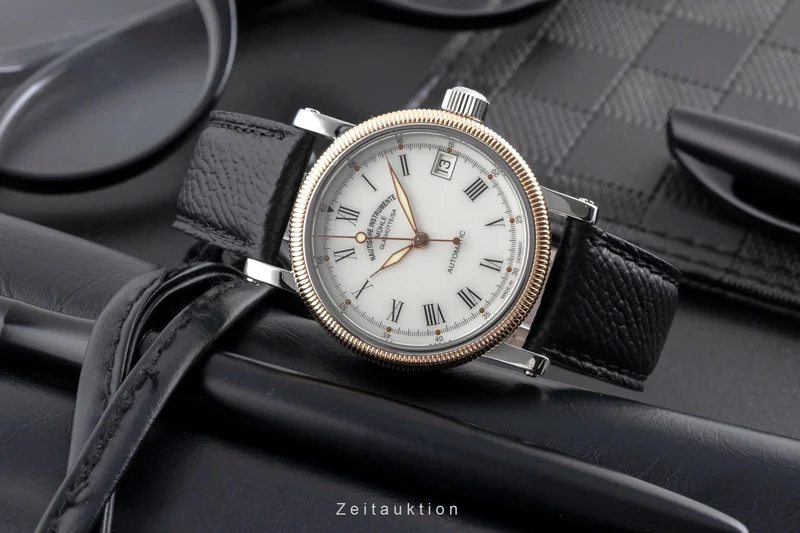 Mühle Medium steel / gold automatic men's watch M1-31-70, M31-71/3LB [2504606]