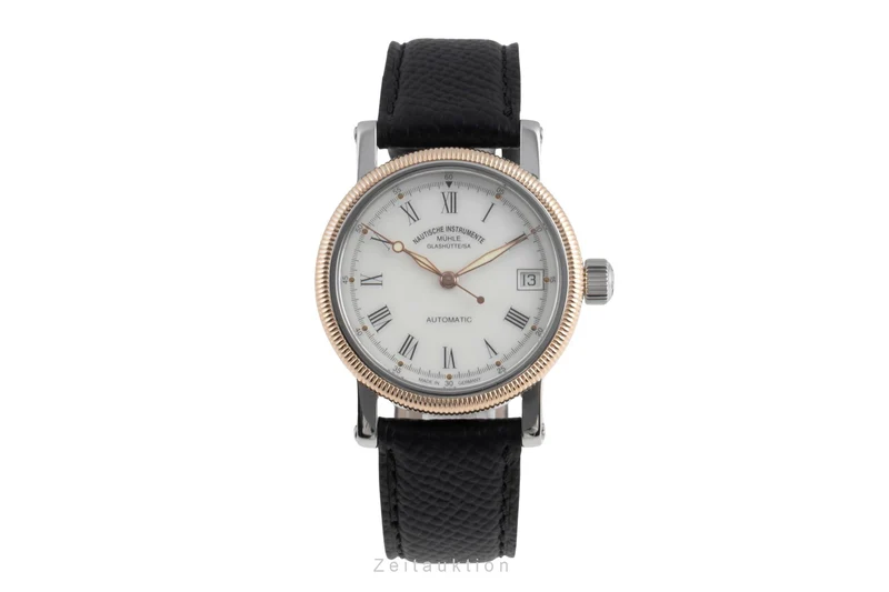 Mühle Medium steel / gold automatic men's watch M1-31-70, M31-71/3LB [2504606]