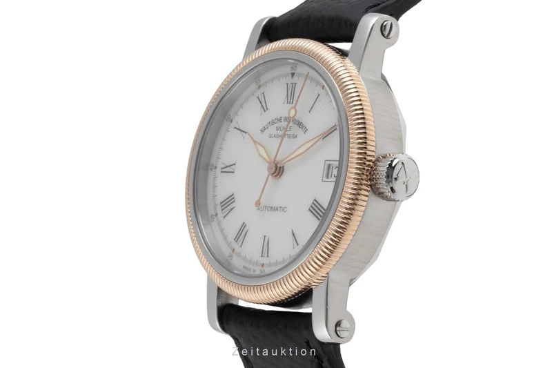 Mühle Medium steel / gold automatic men's watch M1-31-70, M31-71/3LB [2504606]