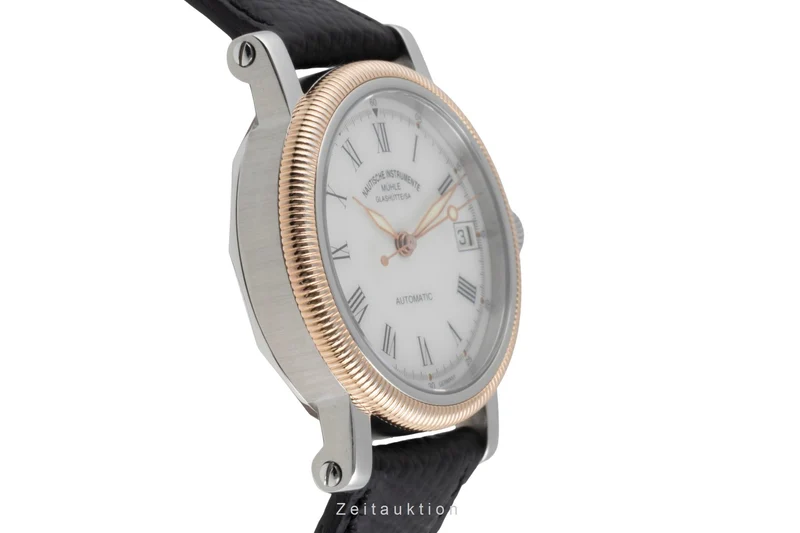 Mühle Medium steel / gold automatic men's watch M1-31-70, M31-71/3LB [2504606]