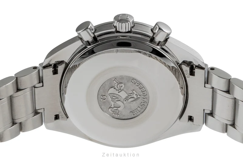 Omega Speedmaster Date chronograph steel automatic men's watch 3813.53.00 LP: 6100EUR [2503661]