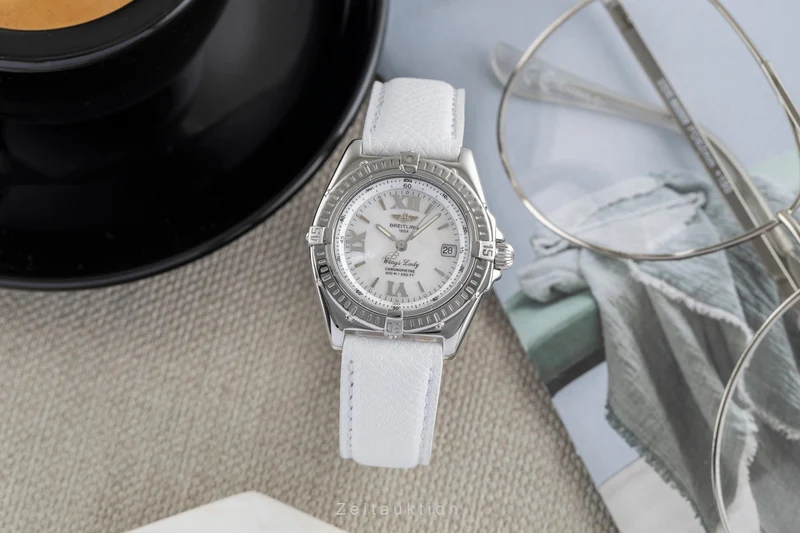 Breitling Wings steel quartz women's watch A67350 [2503824]