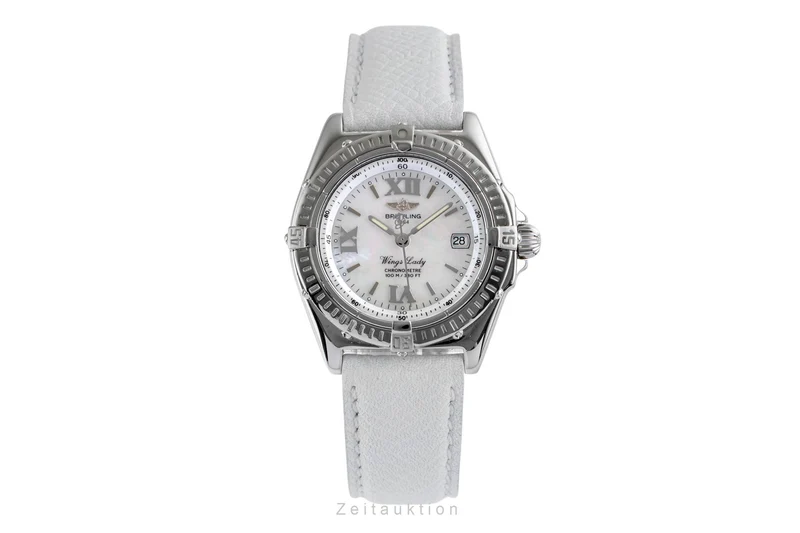 Breitling Wings steel quartz women's watch A67350 [2503824]