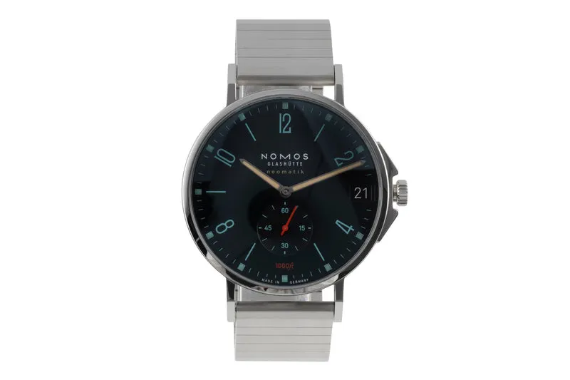 Nomos Tangente Sport steel automatic men's watch 581 LP: 4380EUR [2504347]