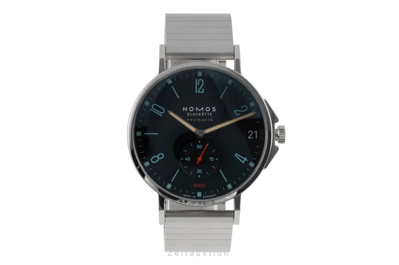Nomos Tangente Sport steel automatic men's watch 581 LP: 4380EUR [2504347]