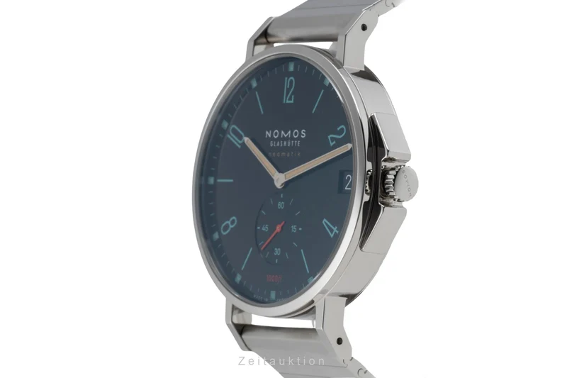 Nomos Tangente Sport steel automatic men's watch 581 LP: 4380EUR [2504347]