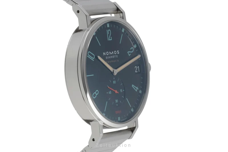 Nomos Tangente Sport steel automatic men's watch 581 LP: 4380EUR [2504347]