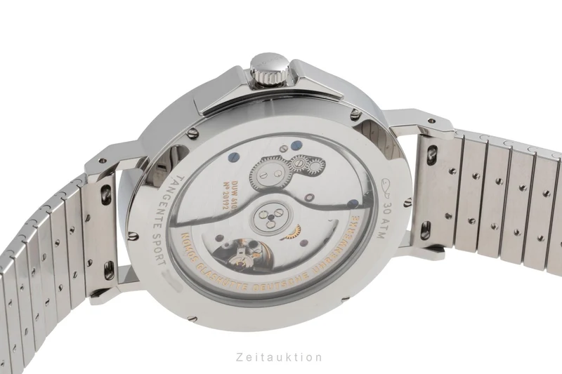 Nomos Tangente Sport steel automatic men's watch 581 LP: 4380EUR [2504347]