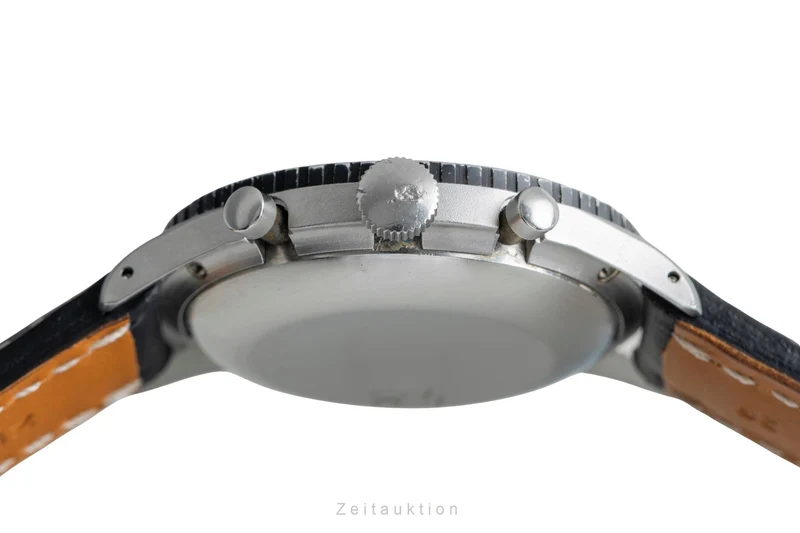 Heuer Bundeswehr chronograph steel manual winding men's watch 1550 SG Vintage [2503963]