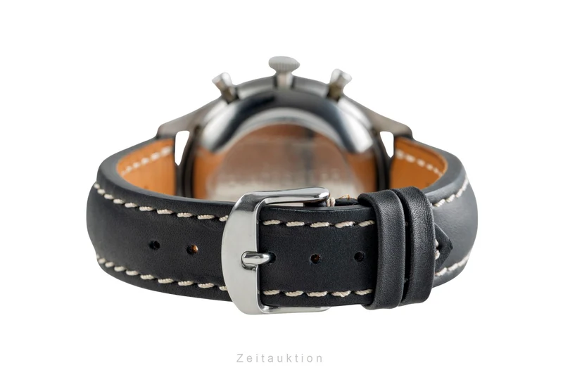 Heuer Bundeswehr chronograph steel manual winding men's watch 1550 SG Vintage [2503963]