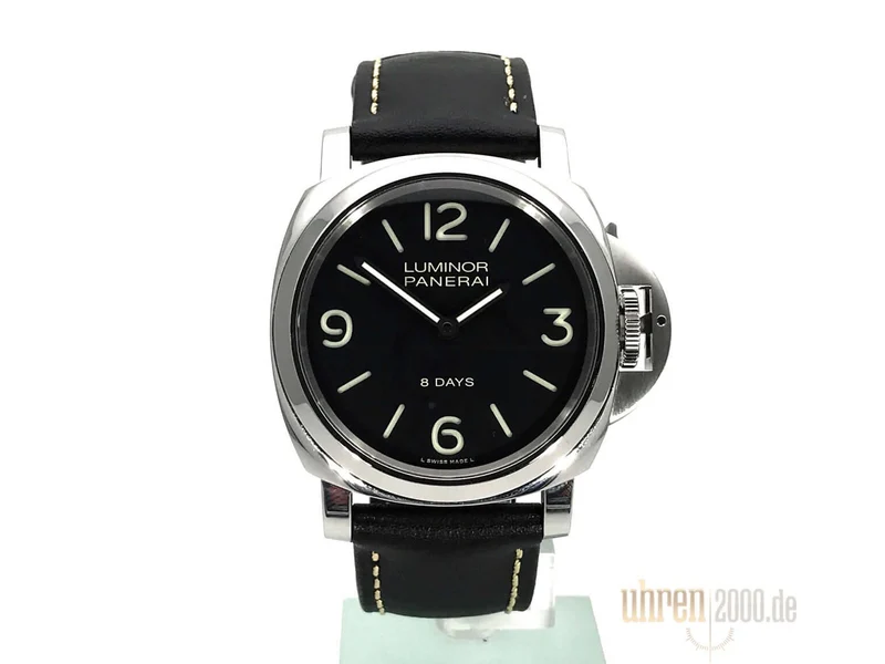Panerai Luminor Base 8 Days Acciaio aus 2014 Sandwich Dial