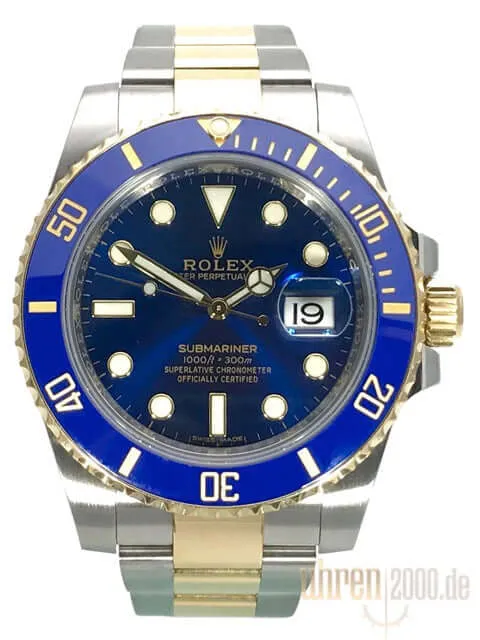 Rolex Submariner Date Edelstahl Gelbgold 116613LB aus 2017