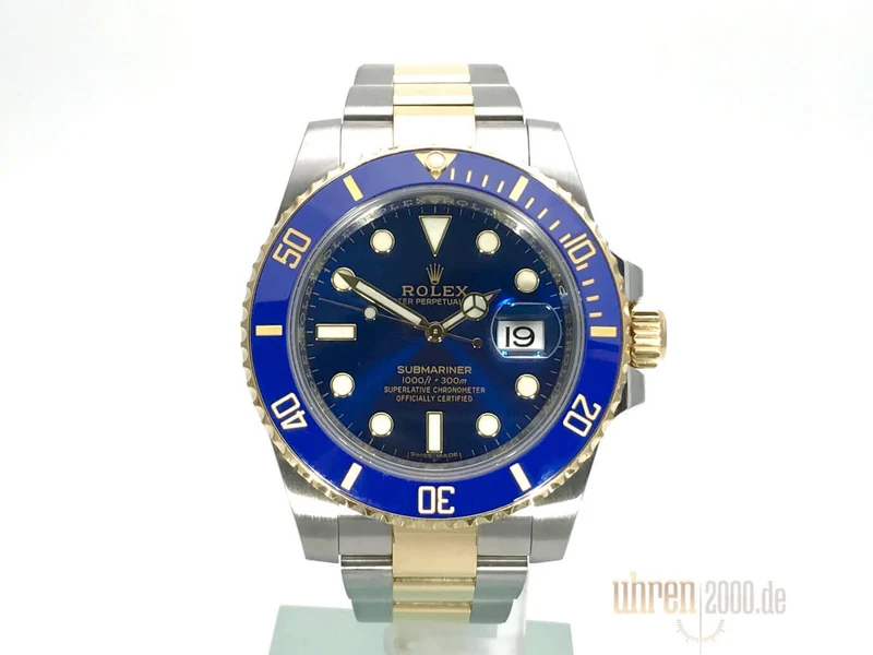 Rolex Submariner Date Edelstahl Gelbgold 116613LB aus 2017