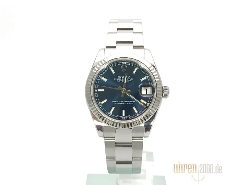 Rolex Oyster Datejust 31 178274 Blau Index aus 2015