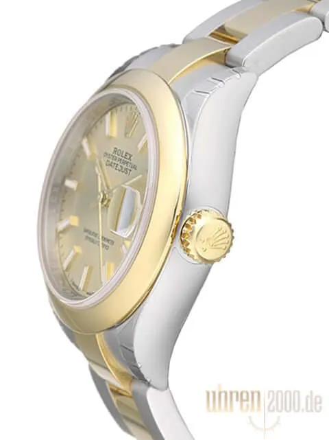 Rolex Datejust 28 Stahl Gold 279163 Champagner Index