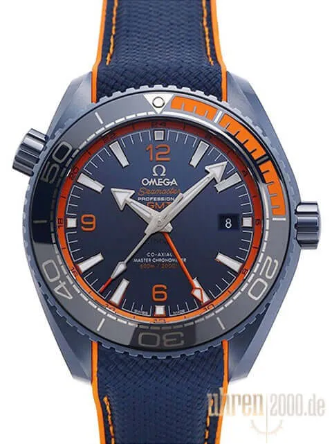 Omega Seamaster Planet Ocean 600m Big Blue 45.5 GMT 215.92.46.22.03.001